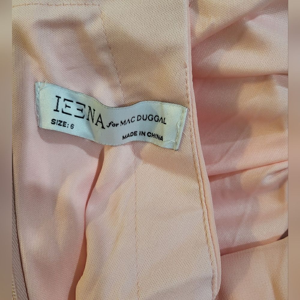 Women’s Blush Pink Halter Maxi Dress - Picture 5 of 5